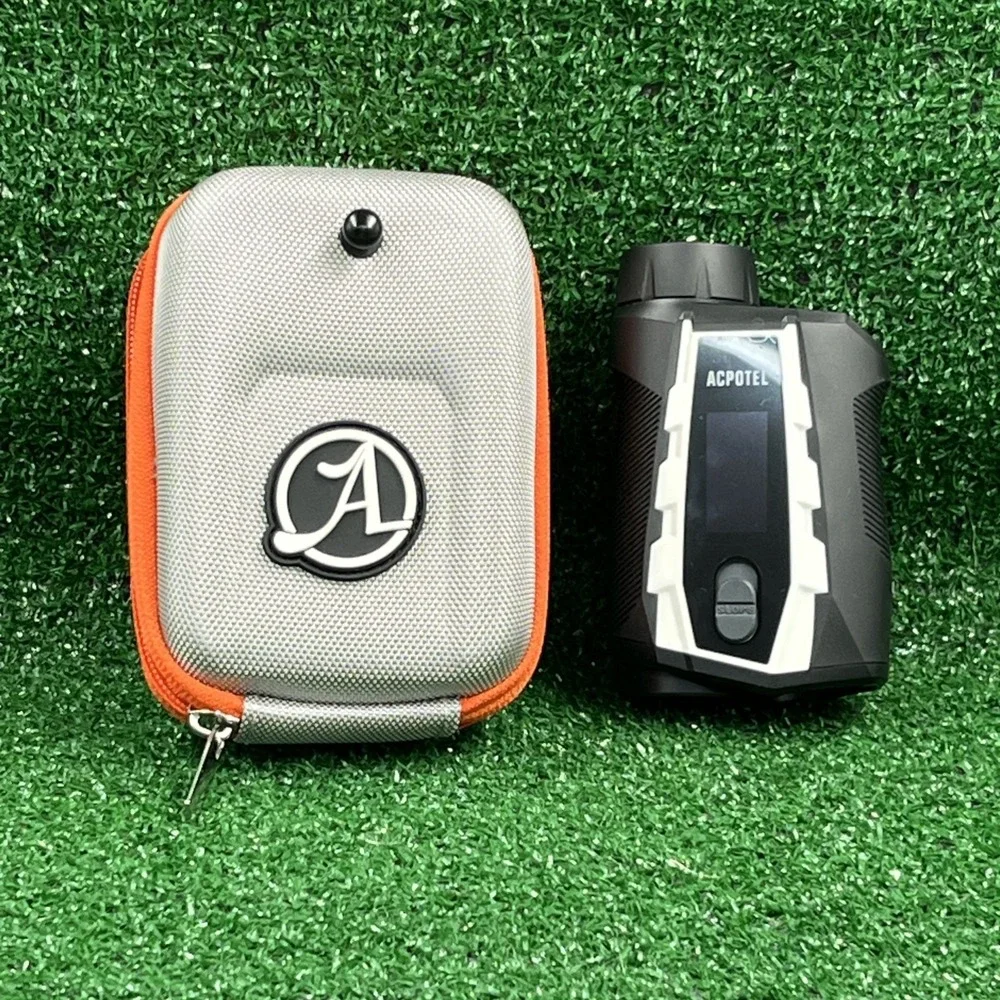 ACPOTEL Golf Magnetic Rangefinder Laser Screen 800 Yd USB Charging W/ Case New